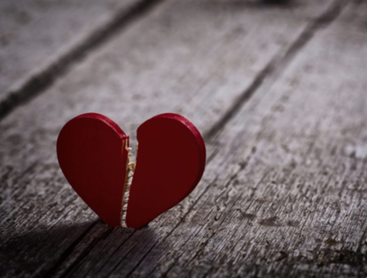 Avoir le coeur brisé
